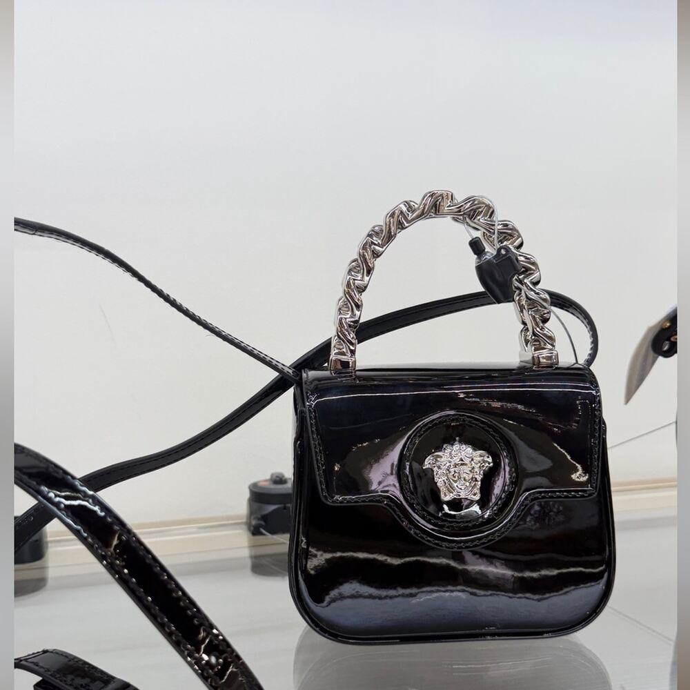 Versace La Medusa Mini Leather Tote NWT